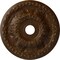 Ekena Millwork Granada Ceiling Medallion (Canopies up to 7 1/8"), 23 3/8"OD x 3 5/8"ID x 2 1/2"P, Root Beer Crackle CM23GARBC - alternate 1